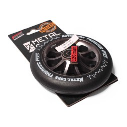 Колесо для трюкового самоката Metal Core Thunder, алюминий, 120 мм, цвет: титановый