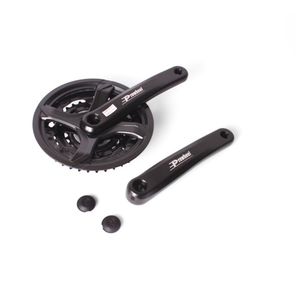 Система шатунов Prowheel TC-CQ01, алюминиевые шатуны 170 мм, 42x32x22T, SQR, 9/16, черный