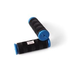 Грипсы велосипедные, 90 мм, резина, синий