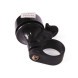 Звонок для велосипеда, ударный, металлический/пластик, черный