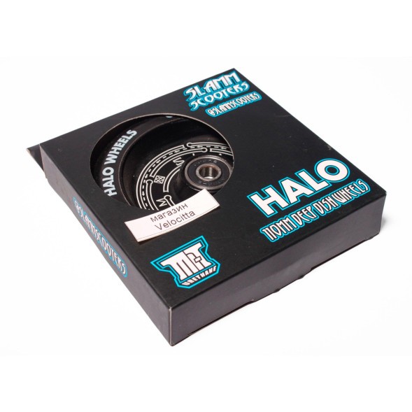Колесо для самоката Slamm Scooters Halo Deep Dish, алюминий, 110 мм, черный