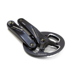 Комплект шатунов (система) Prowheel Zephyr-238A, 170 мм, Narrow Wide 38T, 104 BSD, алюминий, SQR, 9/16, Black