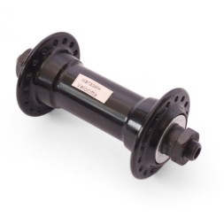 Втулка велосипедная Wang Zheng WZ-A201FQ black-32, передняя, ось 3/8"х100x108 мм, алюминий, под V-брейк, на эксцентрике, 32H, торг. уп.