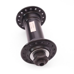 Втулка велосипедная Wang Zheng WZ-A201FQ black-32, передняя, ось 3/8"х100x108 мм, алюминий, под V-брейк, на эксцентрике, 32H, торг. уп.