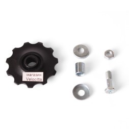 Ролик заднего переключателя Kenli KL-4012A, пластик, 11T, 17x9x5 мм, черный