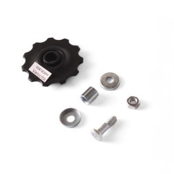 Ролик заднего переключателя Kenli KL-4012A, пластик, 11T, 17x9x5 мм, черный