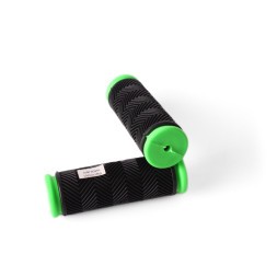 Грипсы велосипедные, 90 мм, резиновые, зеленые