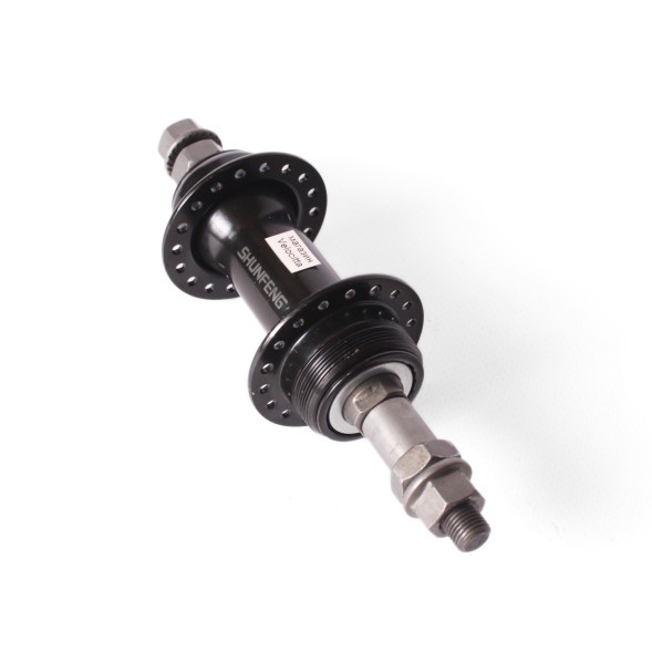 Втулка велосипедная Shunfeng, задняя, 170 мм, 36 отверстий, сталь, на гайках