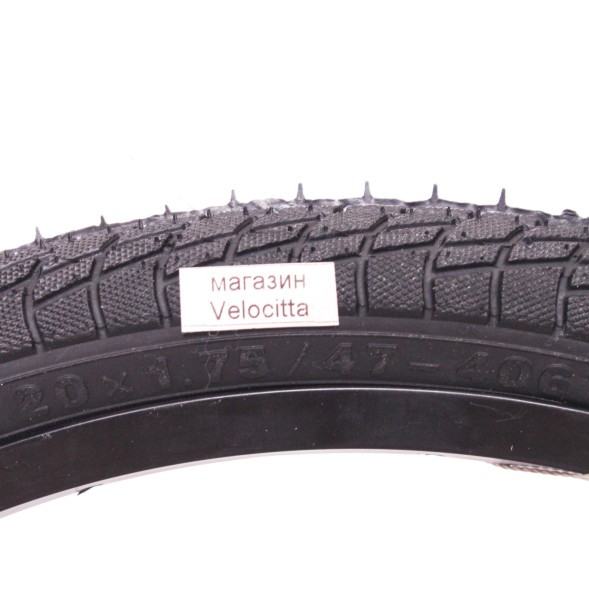 Велопокрышка Chaoyang 20&amp;quot;х1.75 (47-406), Н-537, черный