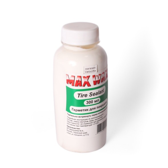 Герметик для велосипеда Max Wax, антипрокольный, 300 мл
