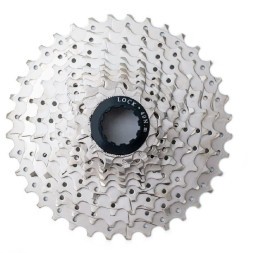 Кассета велосипедная DTO CS-FW-1004, 11-36T, 9 скоростей, Chrome-Plated, торг. уп.