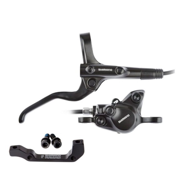 Тормоз задний гидравлический Shimano Acera BL-MT200(R)/BR-MT200(R), комплект, 1400 мм, 160 мм, адаптер, б/уп.