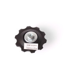 Ролик для велосипеда Kenli, пластик, переключателя 10T, черный