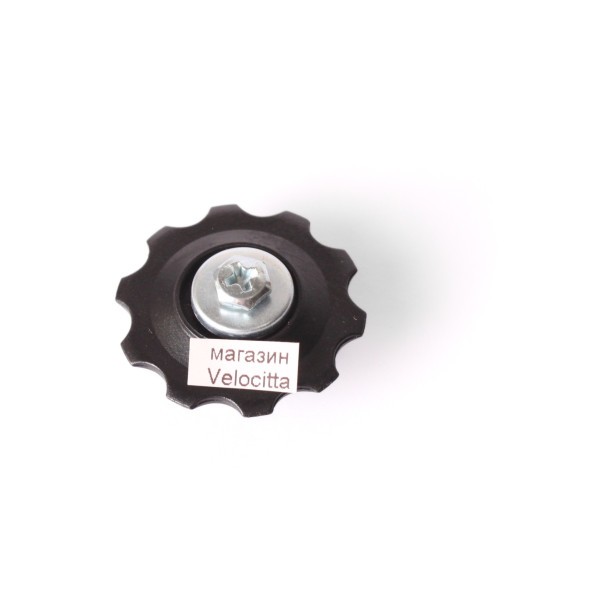 Ролик для велосипеда Kenli, пластик, переключателя 10T, черный