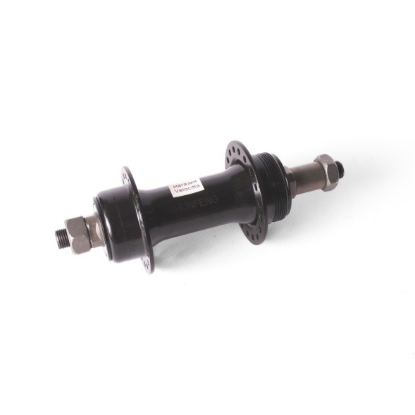 Втулка велосипедная Shunfeng, задняя, с эксцентриком, 146 мм, 36 отверстий, сталь, черный