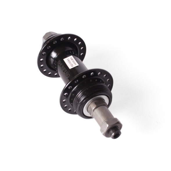 Втулка велосипедная Shunfeng, задняя, с эксцентриком, 146 мм, 36 отверстий, сталь, черный