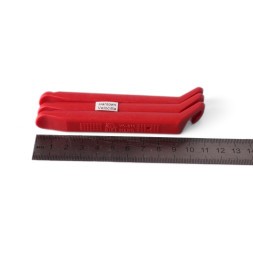 Монтировки велосипедные Bike Hand YC-311-3С, пластик/нейлон, комплект 3 шт, красный