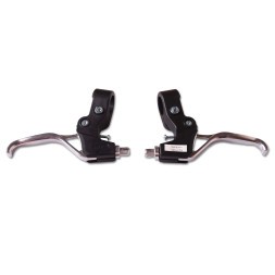 Ручки тормозные Sypo, под 3 пальца, алюминий/пластик, пара