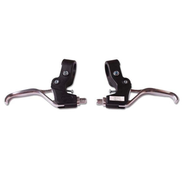 Ручки тормозные Sypo, под 3 пальца, алюминий/пластик, пара