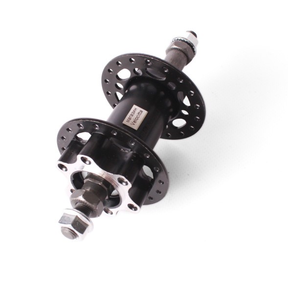 Втулка велосипедная Shunfeng, задняя, 170 мм, 36 отверстий, под диск (6 болтов), на гайках, черный