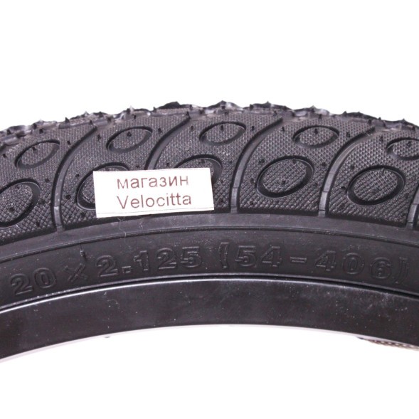 Велопокрышка Chaoyang 20&amp;quot;х2.125 (54-406), Н-596, черный