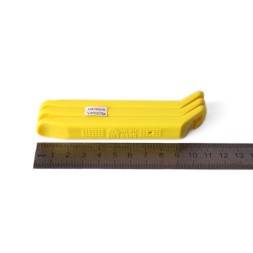 Монтировки велосипедные Bike Hand YC-311-3С, пластик/нейлон, комплект 3 шт, желтый