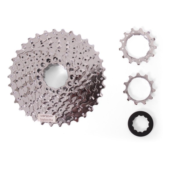 Кассета велосипедная Sram PG-950, 11-34T, 9 скоростей, silver