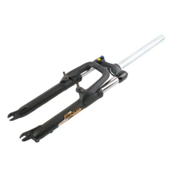 Вилка велосипедная Zoom 20&amp;quot;x1-1/8&amp;quot; (28,6), Disk Brake PM/V-Brake (пивоты), ход 40 мм, шток 240 мм, 386, 9 мм (эксц)