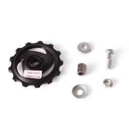 Ролик заднего суппорта Kenli KL-4012C, 13T, пластик, 8/9 скоростей, черный