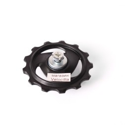 Ролик заднего суппорта Kenli KL-4012C, 13T, пластик, 8/9 скоростей, черный