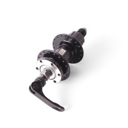 Велосипедная втулка Shunfeng, задняя, 145 мм, под кассету 8-9 скоростей, c эксцентриком, под диск, 36H, алюминий