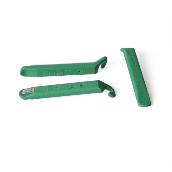 Монтировки велосипедные Bike Hand YC-311-3С, пластик/нейлон, комплект 3 шт, зеленый