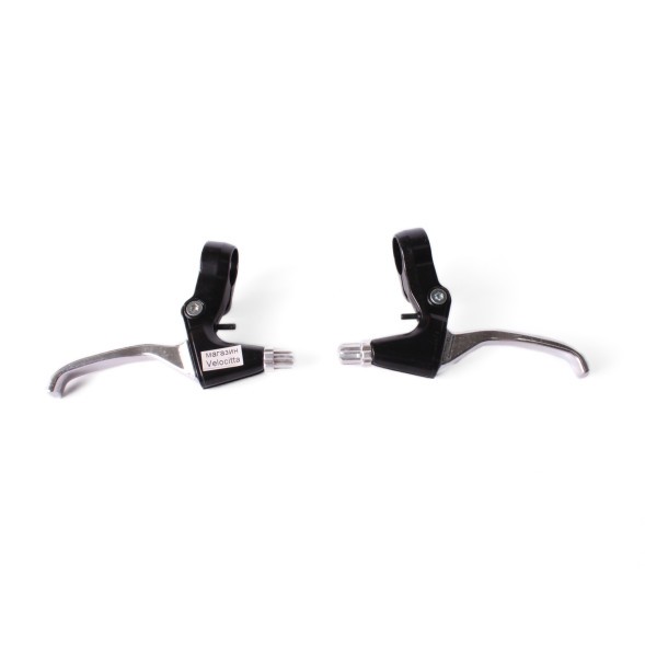 Ручки тормозные BLF, под 2 пальца, алюминиевые, пара