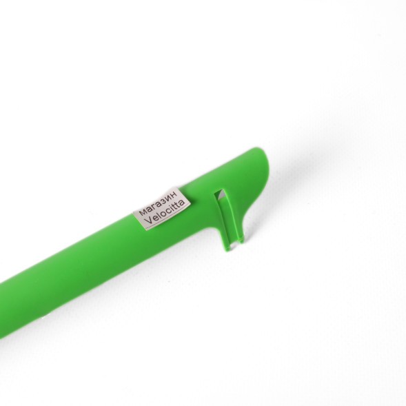 Накладка на перо рамы VXM, 225х20 мм, пластик, на хомутах, зеленый