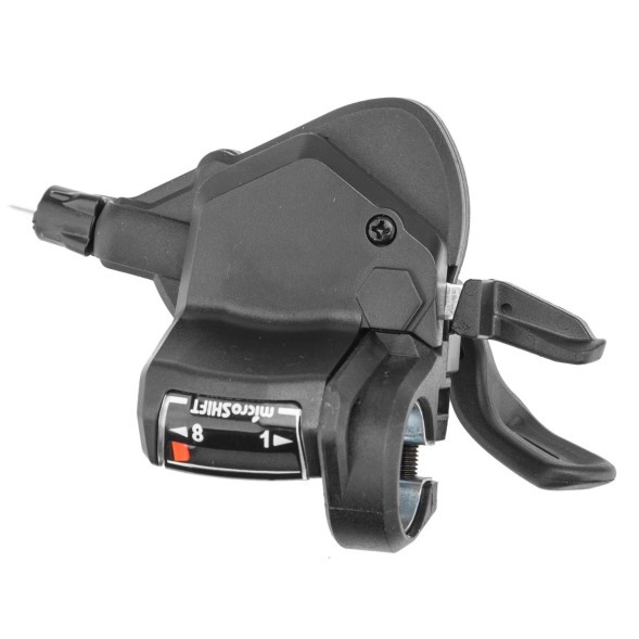Переключатель велосипедный Microshift TS39-8R, триггер, правый, 8 передач, торг. уп.