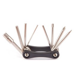 Набор шестигранников GD17-614, складной 8 предметов, 5 шт., 2 отвертки, головка, Torx, T25, блистер