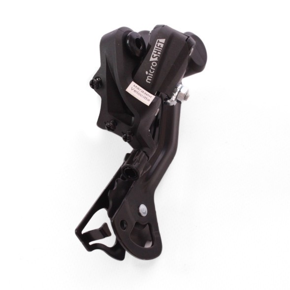 Переключатель велосипедный MicroShift RD-M21L, задний, SGS, 2/3x6/7 speed, крепление на болт, Black