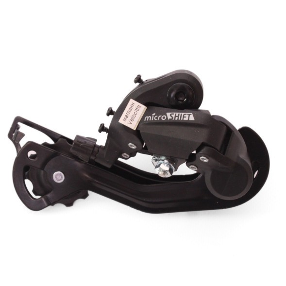 Переключатель велосипедный MicroShift RD-M21L, задний, SGS, 2/3x6/7 speed, крепление на болт, Black