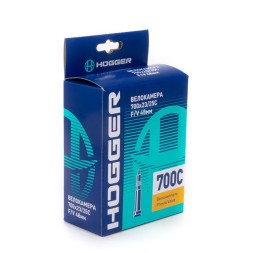 Камера велосипедная Hogger TBHG 700x23/25C, FV-48 мм Presta, Box