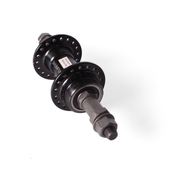 Втулка велосипедная Shunfeng, задняя, 170 мм, 36 отверстий, алюминий, промподшипник, черный