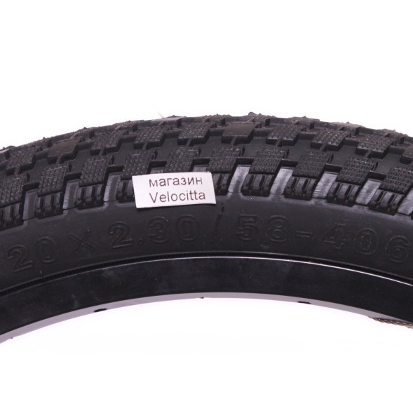 Покрышка велосипедная Chaoyang 20&amp;quot;х2.30 (53-406), Н-544, черный