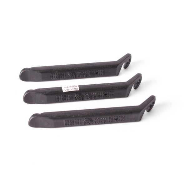 Монтировки велосипедные Bike Hand YC-311-3С, пластик/нейлон, комплект 3 шт, черный
