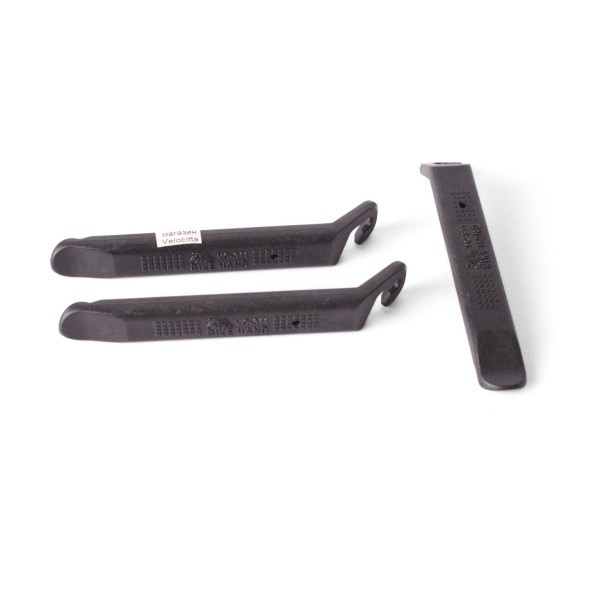 Монтировки велосипедные Bike Hand YC-311-3С, пластик/нейлон, комплект 3 шт, черный