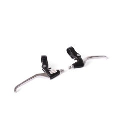 Велоручки ручки тормозные BLF, V-брэйк, 4 пальца, алюминий