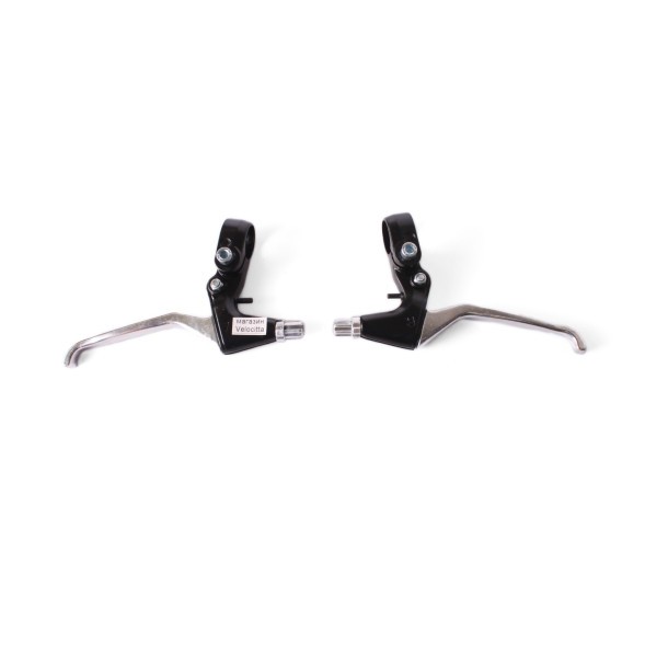 Велоручки ручки тормозные BLF, V-брэйк, 4 пальца, алюминий