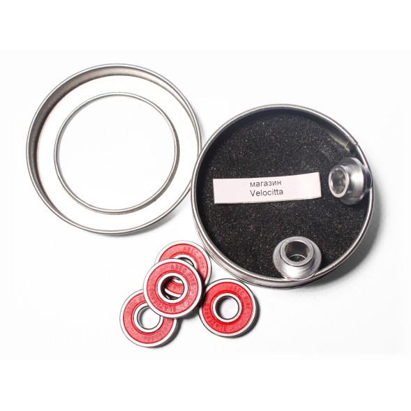 Подшипник колес самокатов/роликов Blazer Pro, Abec 9, красный, 4 шт.