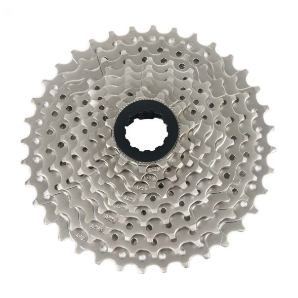 Кассета велосипедная L-TWOO CS-A5, 9 скоростей, 11-36T, Chrome-Plated, A5, серебристая