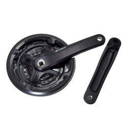 Система велосипедная Prowheel TA-CM68-175, алюминиевые шатуны 175 мм, SQR, 9/16, 42х34х24T, Chainline: 48.5