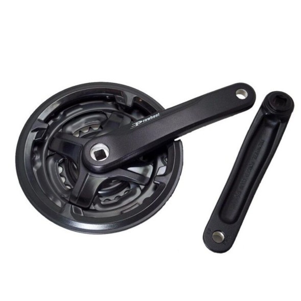 Система велосипедная Prowheel TA-CM68-175, алюминиевые шатуны 175 мм, SQR, 9/16, 42х34х24T, Chainline: 48.5