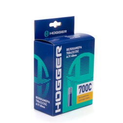 Велокамера Hogger TBHG 700x23/25C AV-48 мм, бутиловая, Box